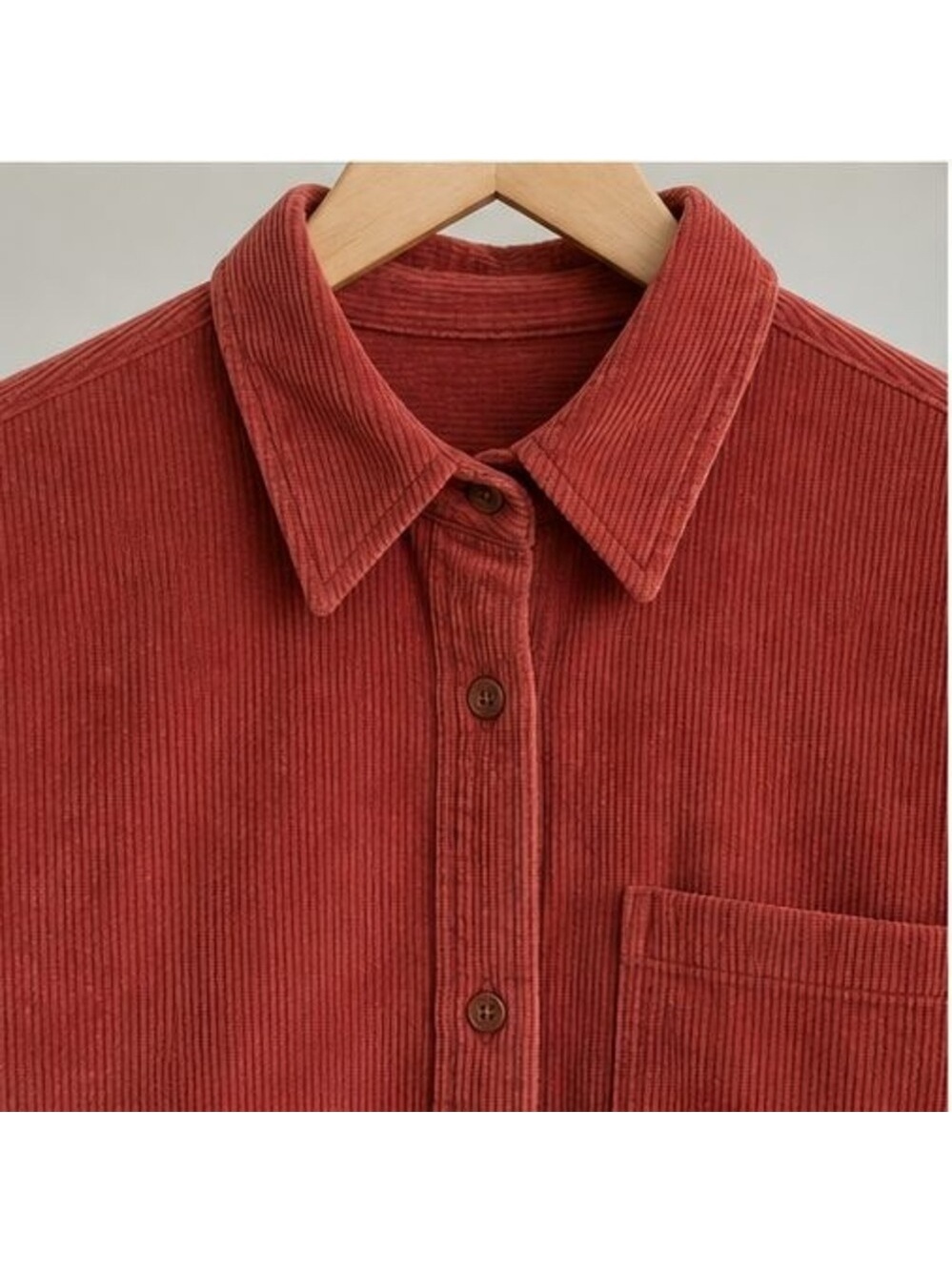 Rust Smocked Top - Picture 4 of 6
